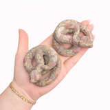 Gemstone Snake Carving - Realistic Snake Carving - Natural Crystal Snake Carving