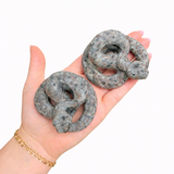 Gemstone Snake Carving - Realistic Snake Carving - Natural Crystal Snake Carving