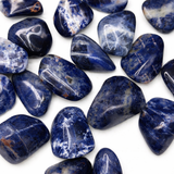 Sodalite Tumble, Tumbled Sodalite, Pocket Sodalite, Healing Stone
