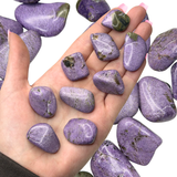 Stichtite Tumbled Stone, Quality Stichtite, Tumbled Stichtite, Purple Stichtite Pocket Stone