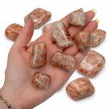 Sunstone Tumble, Tumbled Sunstone, Sunstone Pocket Stone