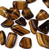Tigers Eye Tumbled Stone, Tumbled Tigers Eye, Tigers Eye Pocket Stone