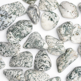 Tree Agate Stone, Tumbled Tree Agate, Tree Agate Pocket Stone