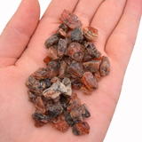 THREE Triplite Specimens from Pakistan - 3pcs Triplite Crystal - Red/Orange Triplite