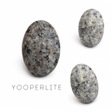 Yooperlite Palm Stone - Natural Yooperlite - Polished Yooperlite Palm - UV Reactive