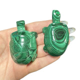 Malachite Animal Carving, Natural Malachite Carving, Malachite Gemstone Carving