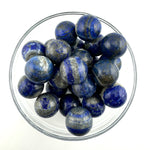 22mm Lapis Lazuli Sphere, Lapis Lazuli Mini Sphere, Small Lapis Lazuli Sphere, A-43