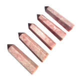 Pink Opal Point, Polished Pink Opal Point, Pink Opal Obelisk, Polished Pink Opal