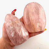 Rose Quartz Free Form, Medium Rose Quartz Free Form, Polished Rose Quartz