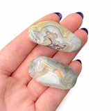 Crazy Lace Agate, Tumbled Crazy Lace, Pattern Crazy Lace, Healing Crazy Lace