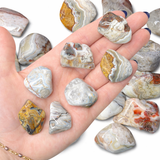 Crazy Lace Agate, Tumbled Crazy Lace, Pattern Crazy Lace, Healing Crazy Lace