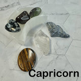 Intuitive Zodiac Crystal Set, Custom Zodiac Crystal Set, Gemstone Zodiac Set