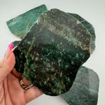 Dark Green Aventurine Slab, Polished Green Aventurine Slab, Smooth Aventurine Slab, B-60