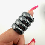 Magnetic Hematite Ring, Choose your size, Negative Energy Absorber, Magnetic Ring