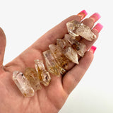 UV Reactive Petroleum Quartz, Natural and Rare Petroleum Quartz, Oil Trapped Quartz, Pocket Sized Petroleum Quartz, B-59