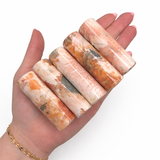 Gemstone Cylinder - Polished Crystal Cylinder - Crystal Cylinder Rod - Natural Gemstone Wand