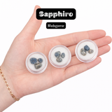 GEM JAR Sapphire Stones - 3-5pcs - Natural Sapphire from Madagascar