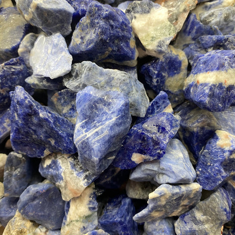 1lb Sodalite, Rough Sodalite, Bulk Sodalite, Wholesale Sodalite, Raw Sodalite