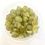 Tumbled Green Apatite, Quality Tumbled Green Apatite, Golden Apatite, Pocket Apatite, T-167