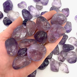 Amethyst Tumbled Stone, Tumbled Amethyst, Pocket Amethyst, Healing Amethyst