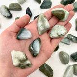 Burma Jade Tumble, Tumbled Burma Jade, Natural Burma Jade, Pocket Burma Jade, P-36