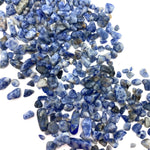 Sodalite Chips, 25 grams of Sodalite Chips, Small Sodalite, Tumbled Sodalite