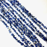 32” Sodalite Bead, Sodalite Chip Bead Strand, Sodalite Bead Necklace, Beaded Sodalite