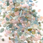 25g Mixed Morganite Chips, Gemstone Morganite Chip, Mini Morganite Chip, Mixed Morganite