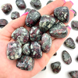 Eudialyte Tumbled, RARE Eudialyte, Polished Eudialyte, Healing Eudialyte, T-20