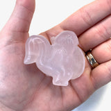 Rose Quartz Lickitung, Pokemon Gemstone Carving Lickitung, Rose Quartz Pokemon Carving