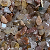 1lb Mixed Rutile Chips, Bulk Mixed Rutile Chips, Wholesale Mixed Rutile Chips