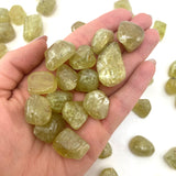 Tumbled Green Apatite, Quality Tumbled Green Apatite, Golden Apatite, Pocket Apatite, T-167