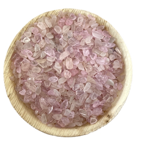 25g Rose Quartz, Tumbled Rose Quartz, Rose Quartz Chips