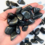 Small Lemurian Black Jade, Tumbled Black Jade, Polished Lemurian Black Jade, Polished Black Jade, P-144