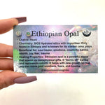 Ethiopian Opal Stud Earring, Sterling Silver Ethiopian Opal Earring, Dainty Opal Earring, Ethiopian Opal Studs