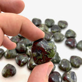 Mini Dragonblood Jasper Heart, Dragon Heart, Dragonblood Heart, Healing Dragonblood, P-54