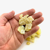 ONE Small Brucite, Natural Brucite, Yellow Brucite, Raw Brucite Stone, P-22
