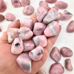 Pink Petalite and Lepidolite, Tumbled Petalite, Healing Petalite with Lepidolite, Tumbled Petalite Lepidolite, T-147