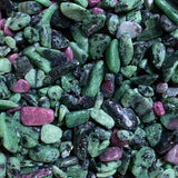 1lb Ruby Zoisite Chips, Bulk Ruby Zoisite Chips, Wholesale Ruby Zoisite Chips