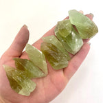 Raw Green Calcite, One Stone or Baggy, Rough Green Calcite, Green Calcite Raw Stone