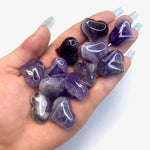 Mini Amethyst Heart, Amethyst Gemstone Heart, Healing Amethyst Heart, Small Amethyst Heart, B-06