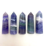 Purple Pastel Fluorite Point, Purple Fluorite Point, Purple Fluorite Tower, Pastel Fluorite Obelisk