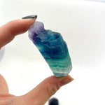 Rainbow Fluorite Raw Stone, Raw Fluorite, Rough Fluorite, Blue and Purple Fluorite, Quality Fluorite