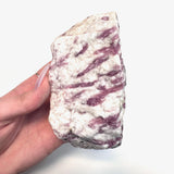 Pink Tourmaline Chunk, Chunky Pink Tourmaline, Raw Pink Tourmaline in Quartz, Natural Pink Tourmaline