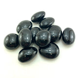 Black Tourmaline Mini Palm, Healing Black Tourmaline, Small Black Tourmaline Palm Stone, C-21