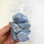 Raw Blue Quartz, Natural Blue Quartz, One Stone or Baggy, Rough Blue Quartz