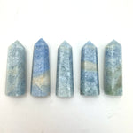 Blue Calcite Polished Point, Blue Calcite Point, Healing Blue Calcite Point, Natural Blue Calcite