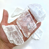 Utah Selenite Slab, Natural Selenite, Rough Selenite, Selenite from Utah, Clear Selenite