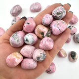 Rhodonite Tumbled Stone, Peru Rhodonite, Tumbled Rhodonite, Healing Rhodonite, T-117