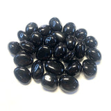 Small Black Tourmaline Tumble, Tumbled Black Tourmaline, Polished Black Tourmaline Pocket Stone, T-10